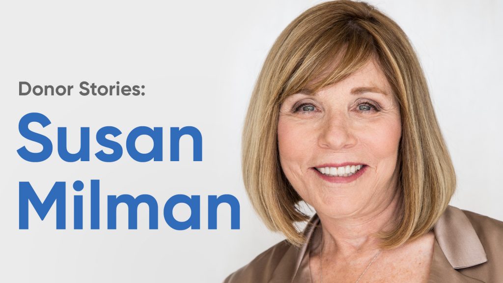 SMHF donor Susan Milman